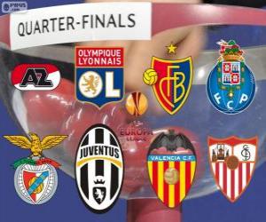 UEFA Europa League 2013-14 Quarter-finals puzzle