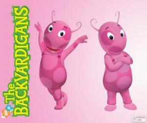 Uniqua, The Backyardigans puzzle