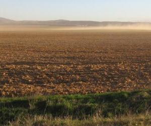 ural landscape with a plowed field in the foreground puzzle