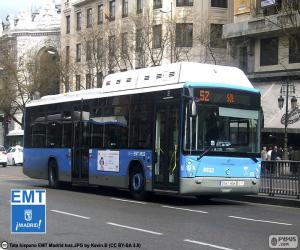 Urban buses of Madrid puzzle