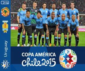 Uruguay Copa America 2015 puzzle