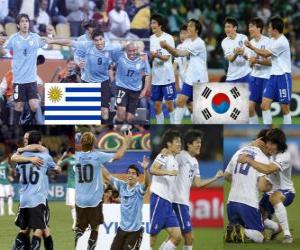Uruguay - South Korea, Eighth finals, South Africa 2010 puzzle