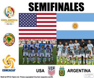 USA-ARG, Copa America 2016 puzzle