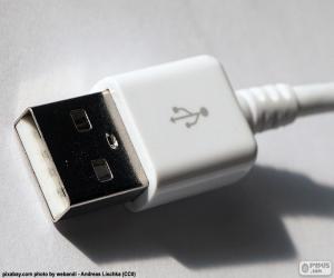 USB cable puzzle