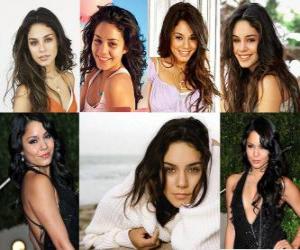 Vanessa Hudgens her greatest success has been involved in the movies High School Musical. puzzle