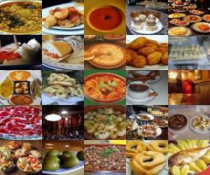 Varied food puzzle