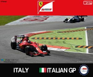 Vettel, 2015 Italian Grand Prix puzzle