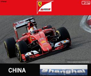 Vettel G.P Chinese 2015 puzzle