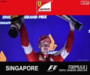 Vettel G.P Singapore 2015 puzzle