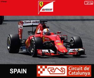 Vettel G.P Spain 2015 puzzle