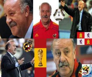 Vicente del Bosque Spanish National Team Coach puzzle