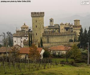 Vigoleno Castle, Italy puzzle