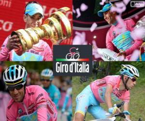 Vincenzo Nibali, champion of the Giro of Italy 2013 puzzle