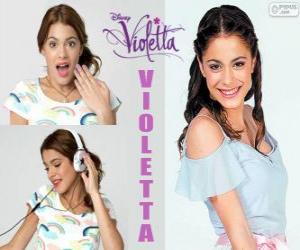 Violetta a girl bright and full of life puzzle