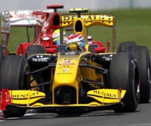 Vitaly Petrov - Renault - Montreal 2010 puzzle