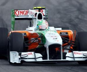 Vitantonio Liuzzi - Force India - Hockenheim 2010 puzzle