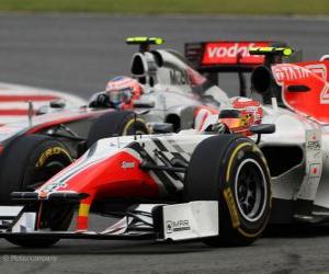 Vitantonio Liuzzi - HRT - Silverstone 2011 puzzle