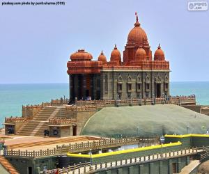 Vivekananda Rock Memorial, India puzzle
