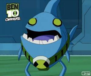 Walkatrout, Ben 10 Omniverse puzzle