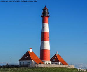 Westerheversand Lighthouse, Germany puzzle