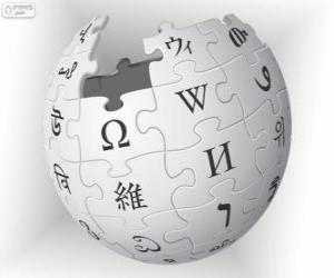 Wikipedia logo puzzle