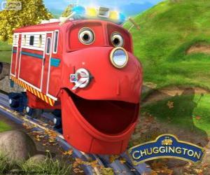 Wilson, the locomotive protagonist from Chuggington puzzle