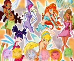 Winx Club puzzle