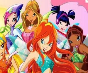 Winx Club puzzle