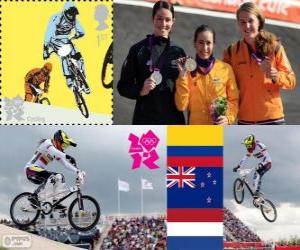 Women's BMX cycling London 2012 puzzle