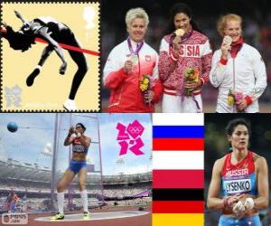 Women's hammer throw London 2012 puzzle