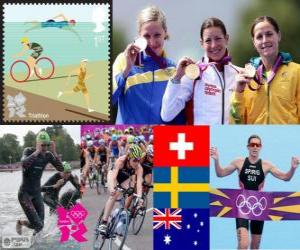 Women's Triathlon London 2012 puzzle