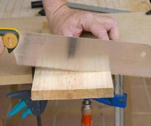 Wood cutting saws puzzle