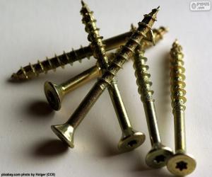 Wood screws puzzle