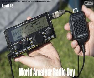 World Amateur Radio Day puzzle