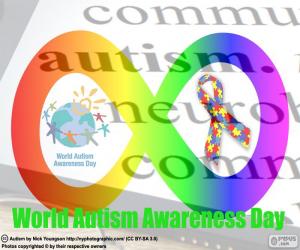 World Autism Awareness Day puzzle