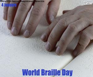 World Braille Day puzzle