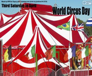 World Circus Day puzzle
