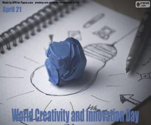 World Creativity and Innovation Day puzzle