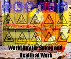 World Day for Safety and Health at Work puzzle
