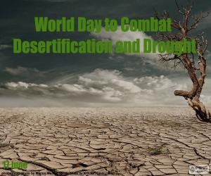 World day of fight against Desertification puzzle