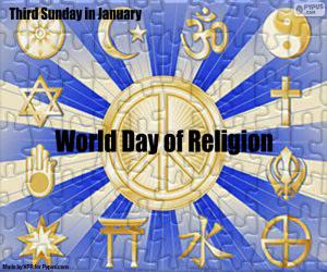 World Day of Religion puzzle