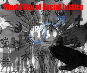 World Day of Social Justice puzzle