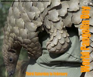 World Pangolin Day puzzle