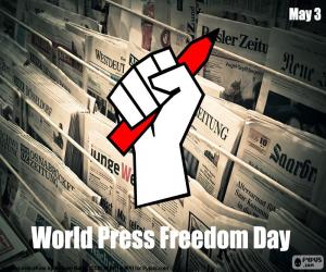 World Press Freedom Day puzzle