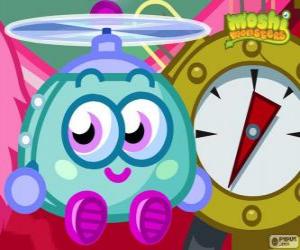 Wurley the Twirly Tiddlycopter. Moshi Monsters puzzle