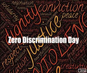 Zero Discrimination Day puzzle