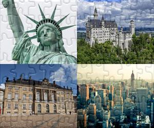 Houses, Cities and Monuments puzzles