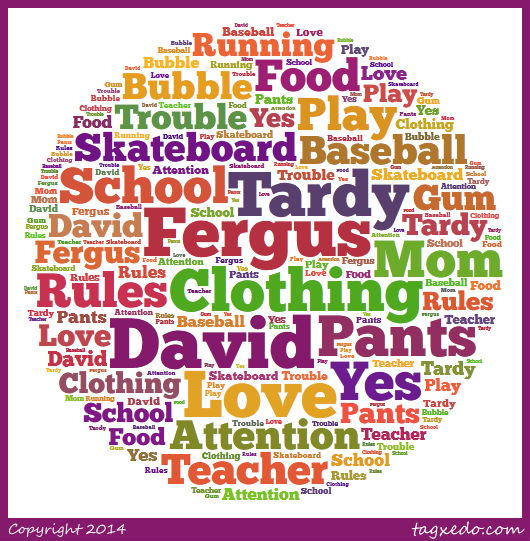 "No David" By David Shannon puzzle
