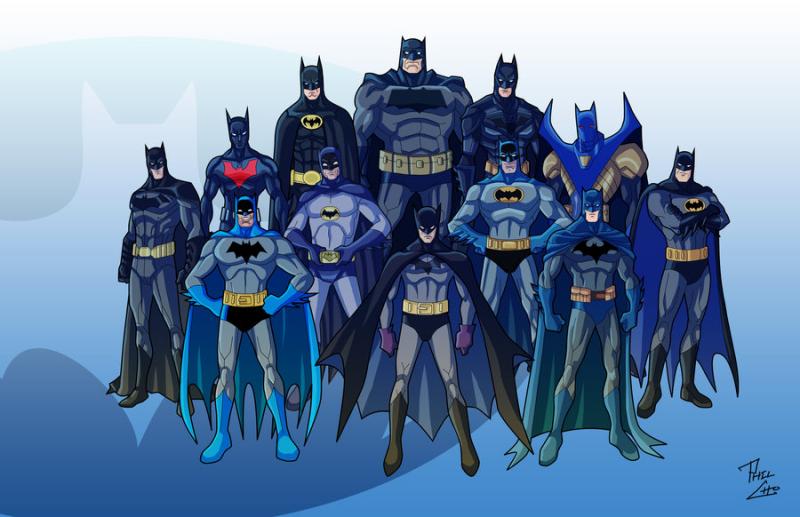 Batman Suits puzzle