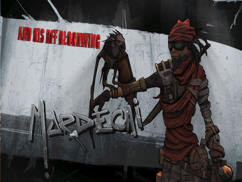 Borderlands 2 Mordecai and his BFF Bloodwing  puzzle